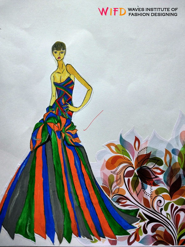 Fashion and Trendy costumes evolved from different design concepts