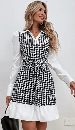 Top 27 Photos | Classic Color Combination of Black and White Dresses