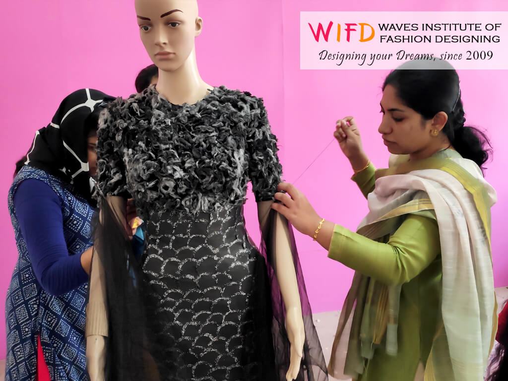 Mannequin Draping Photos by Chavara 2019-20 batch - 20