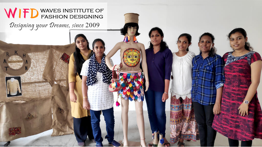 Mannequin Draping Photos by Chavara 2019-20 batch - 28