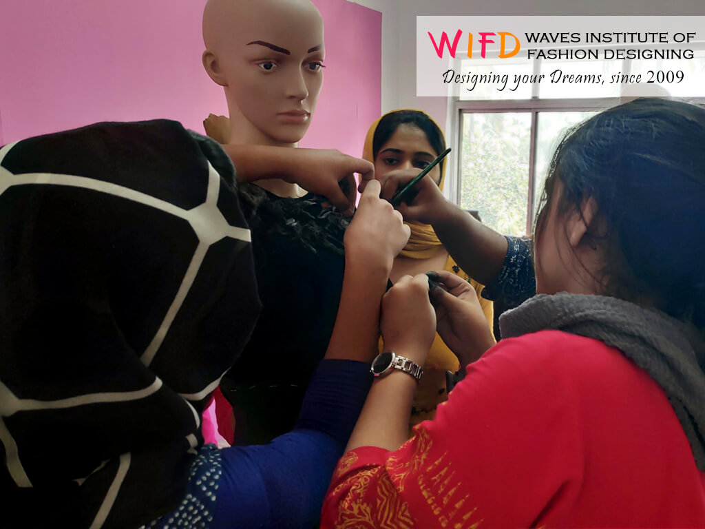 Mannequin Draping Photos by Chavara 2019-20 batch - 9