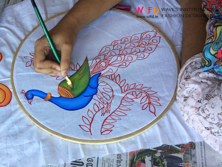 Fabric Mural Painting - 1