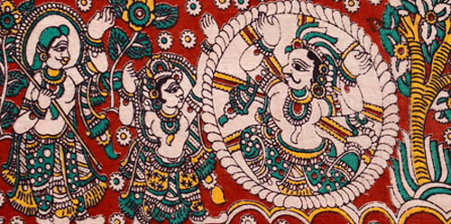 Kalamkari Painting Art