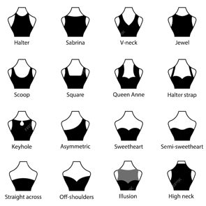 Neckline Encyclopedia: Different Necklines Types for Women's Outfits