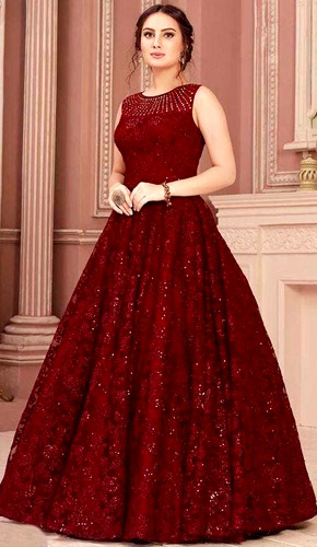 Kajal Style Fashion Colorbar Vol 7 Fancy Long Gown Style Party Wear Ku