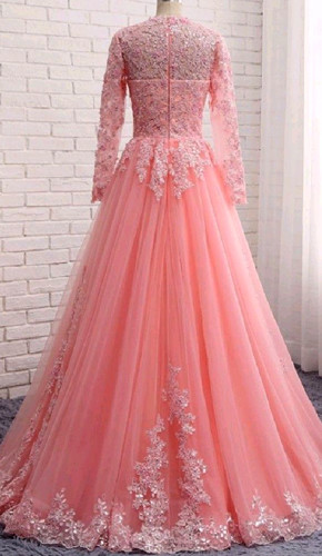 Stunning pink ball gown with detailed black embroidery design on Craiyon