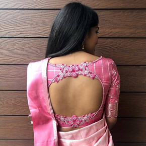 51 Backless Blouse Designs to Take Your Breath Away  Backless blouse  designs, Backless dress formal, Blouse designs