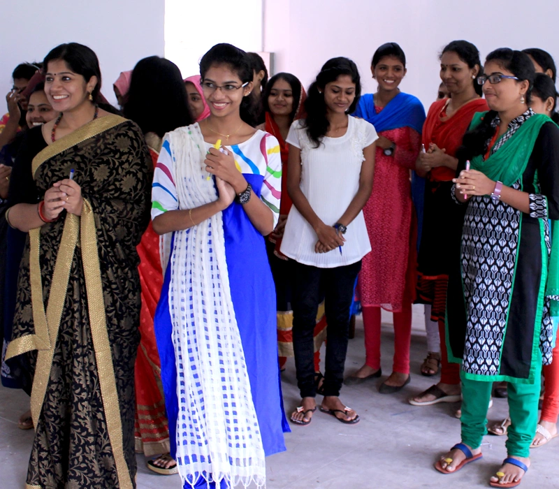 Interactive Classroom Session for Fashion Design Students at Waves Institute of Fashion Designing