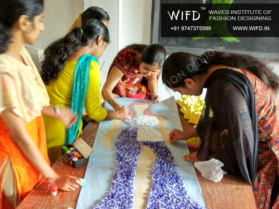 Creative Skills Showcase - Fashion Designing Students' Art and Design Projects at WIFD - 2017