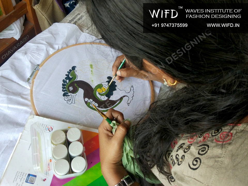 Fabric Mural Painting Workshop Part 1 - Step-by-Step Mural Art on Fabric - 2018