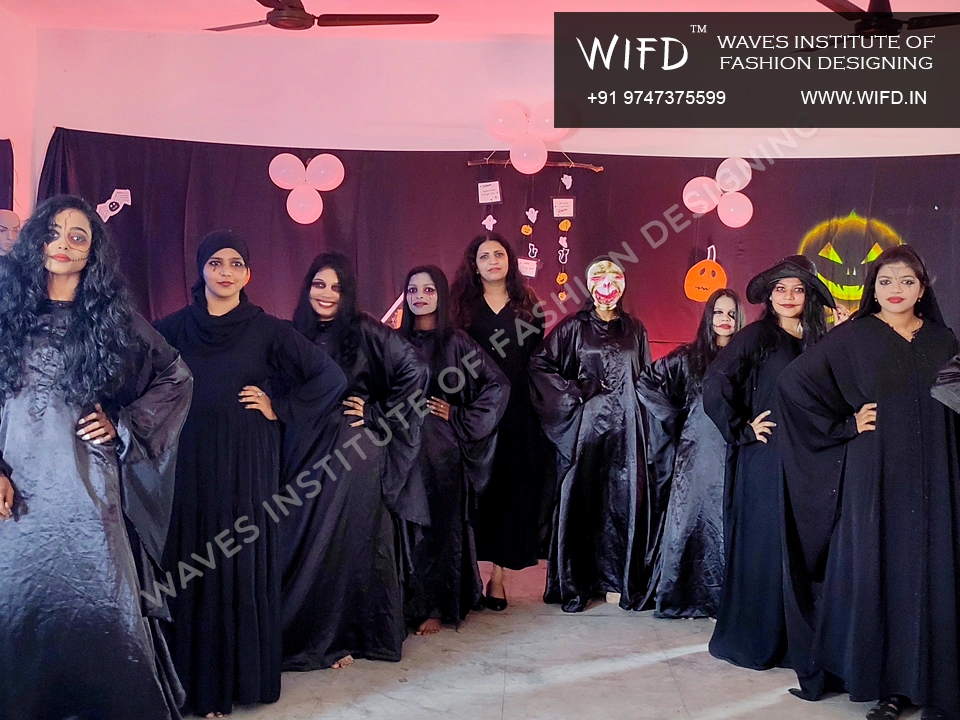 Halloween Day Celebrations 2023 - Fashion Design Student Costumes at WIFD - 2023