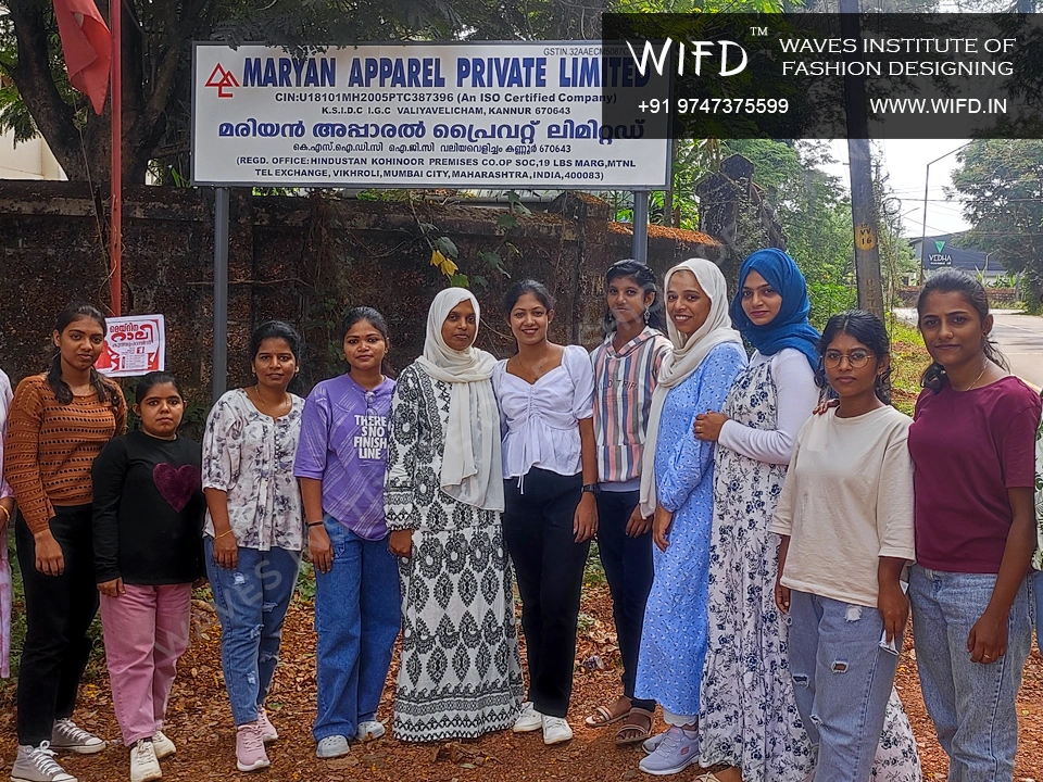 Industrial Visit 2025 - Fashion Design Students Visit Garment Factory - 2025