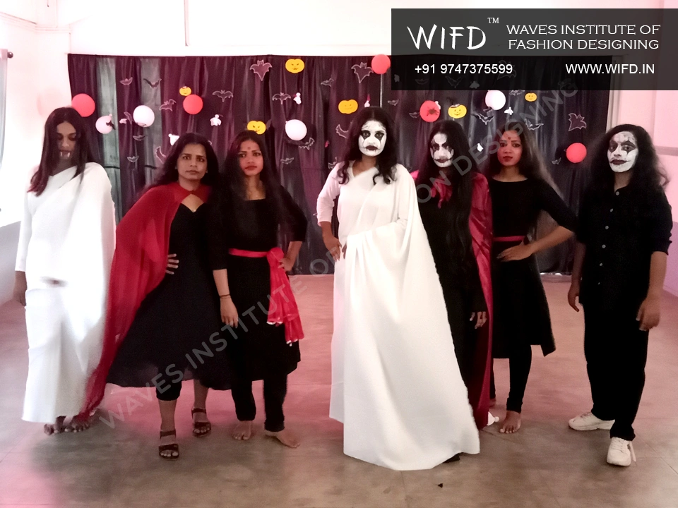 Frightful Fashion - Scary Halloween Ramp Walk by Fashion Design Students - 2024