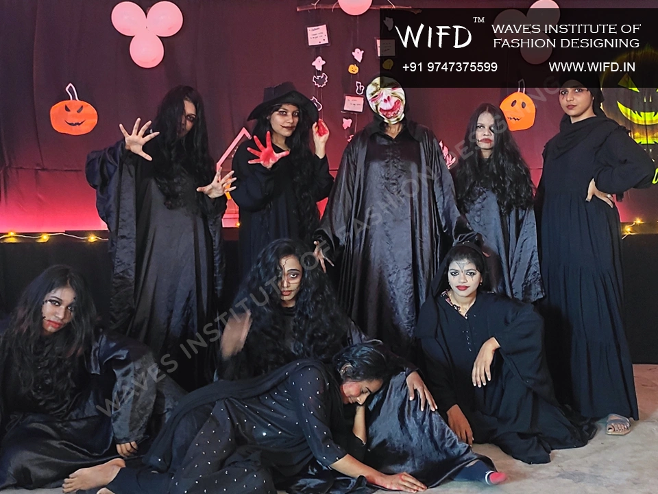 Spooky Halloween Group Dance - Fashion Design Students at WIFD - 2022